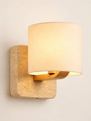 Havra Wall Lamp – Travertine