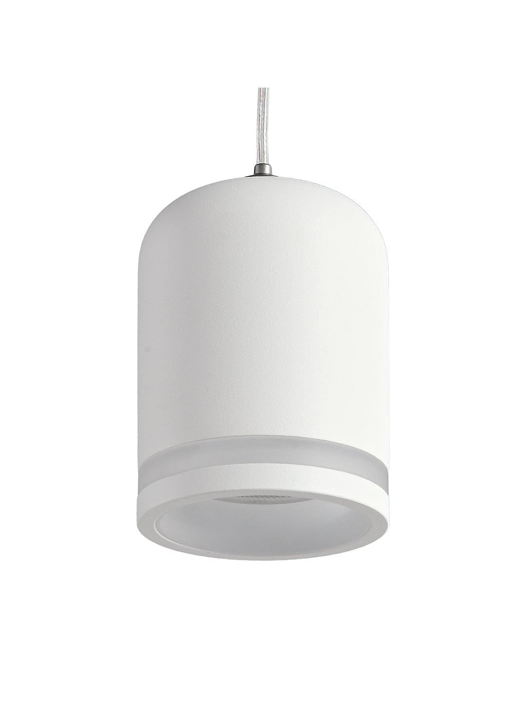 Pendelleuchte mit Kabel, 7 W, Weiß/Schwarz - T2BX T2WX