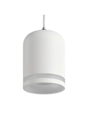 Pendelleuchte mit Kabel, 7 W, Weiß/Schwarz - T2BX T2WX